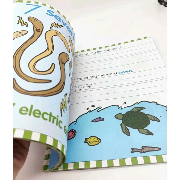 Number Activities: Grade Pre-K-K Paperback Flash Kids Editors Book Educational - Picture 7 of 11